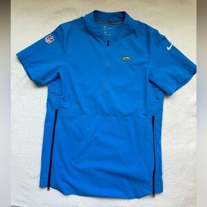 Nike “NFL on-field apparel” LA Chargers pull-over, Size S